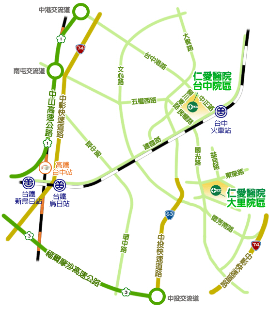 兩院區交通指引