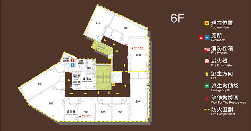 6F樓層平面圖
