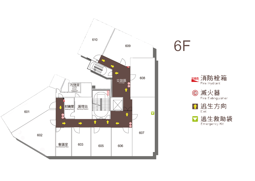 6F樓層平面圖