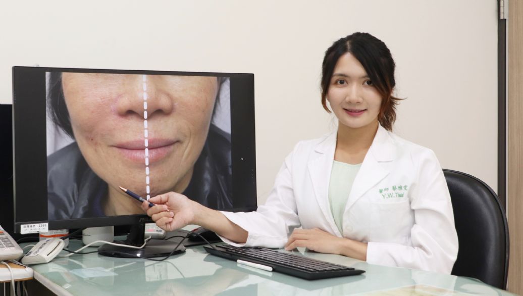 蔡雅雯醫師強調，「除皺」應尋求專業醫師診斷，根據自身狀況選擇最合適的治療。