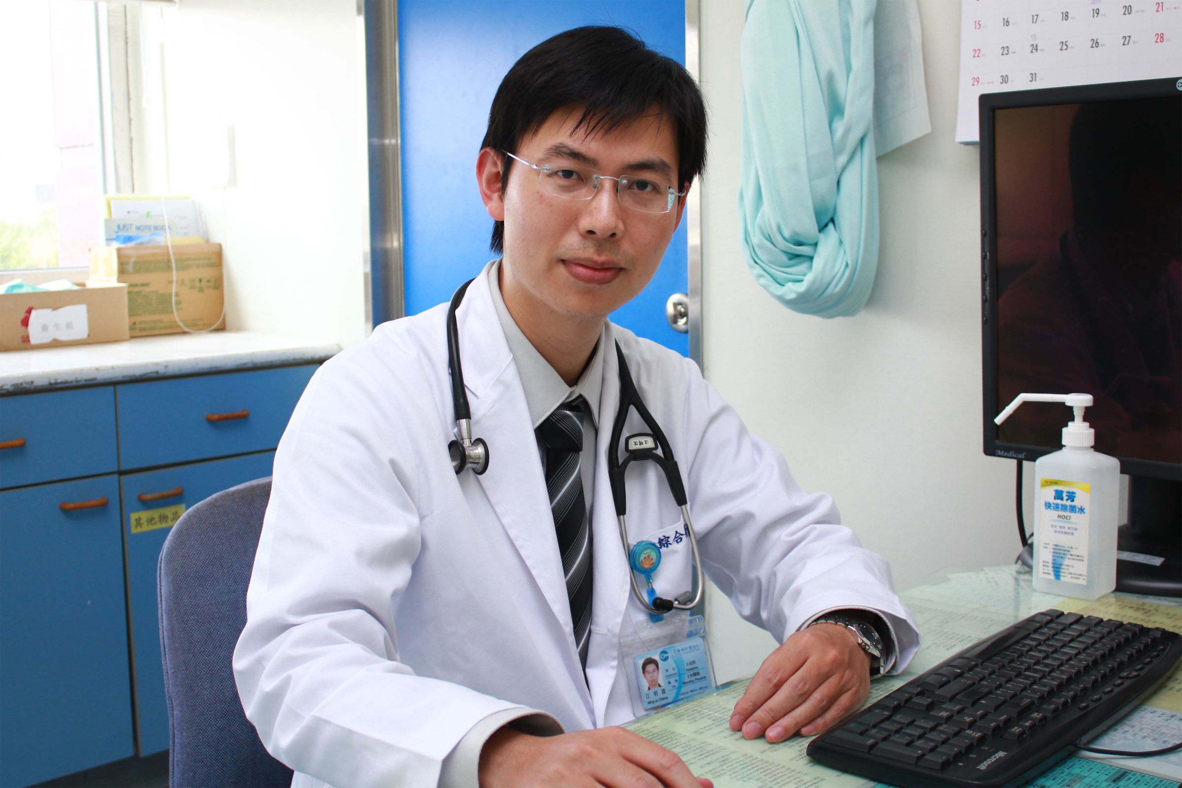 小兒科江明儒醫師秉持初衷--醫療不止是工作，而是責任所在。